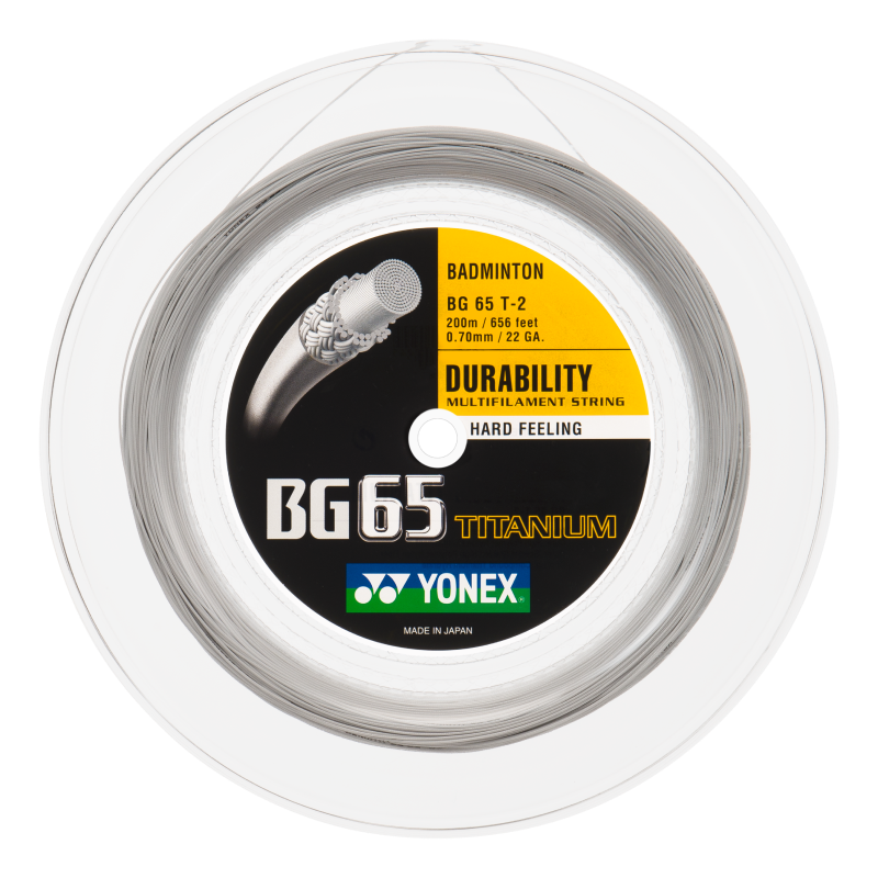 BG 65 Titanium Yonex Badminton String Reel