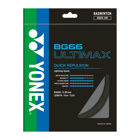 Yonex BG 66 Ultimax Badminton String - 10m