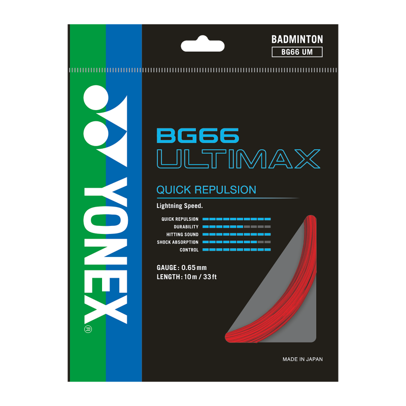 Yonex BG 66 Ultimax Badminton String - 10m