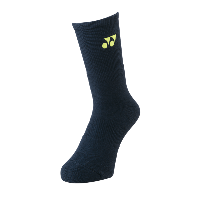 Yonex Sport Crew Socks Navy/Citrus Green