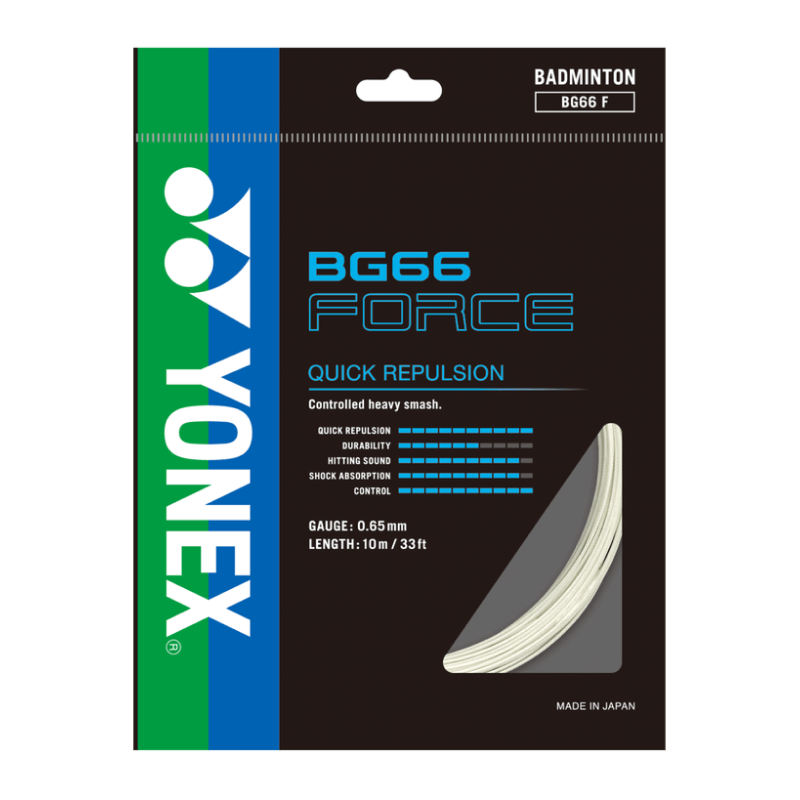 Yonex BG 66 Force Badminton String - 10m