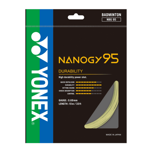 Yonex Nanogy 95 Badminton String - 10m