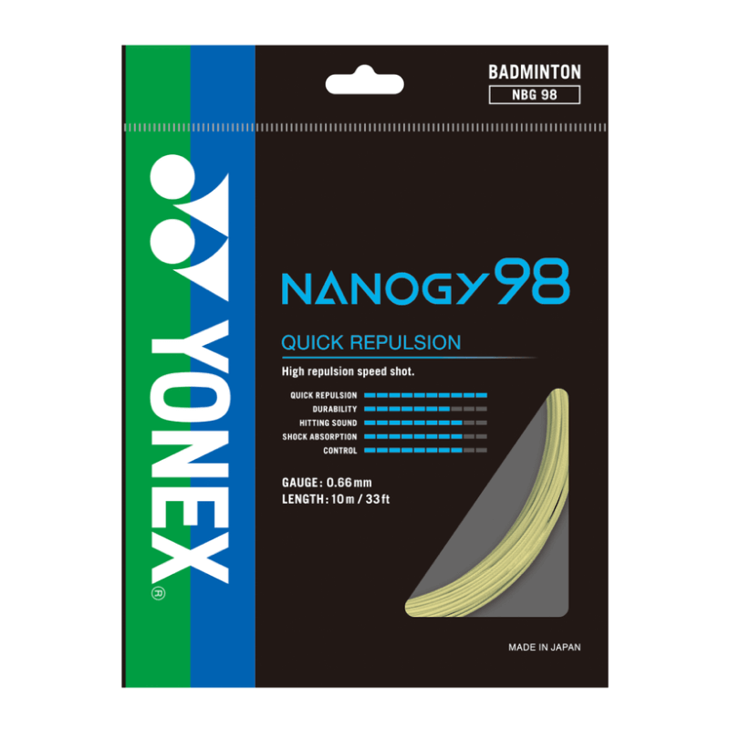 Yonex Nanogy 98 Badminton String - 10m