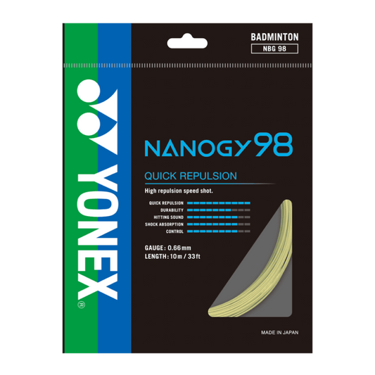 Yonex Nanogy 98 Badminton String - 10m